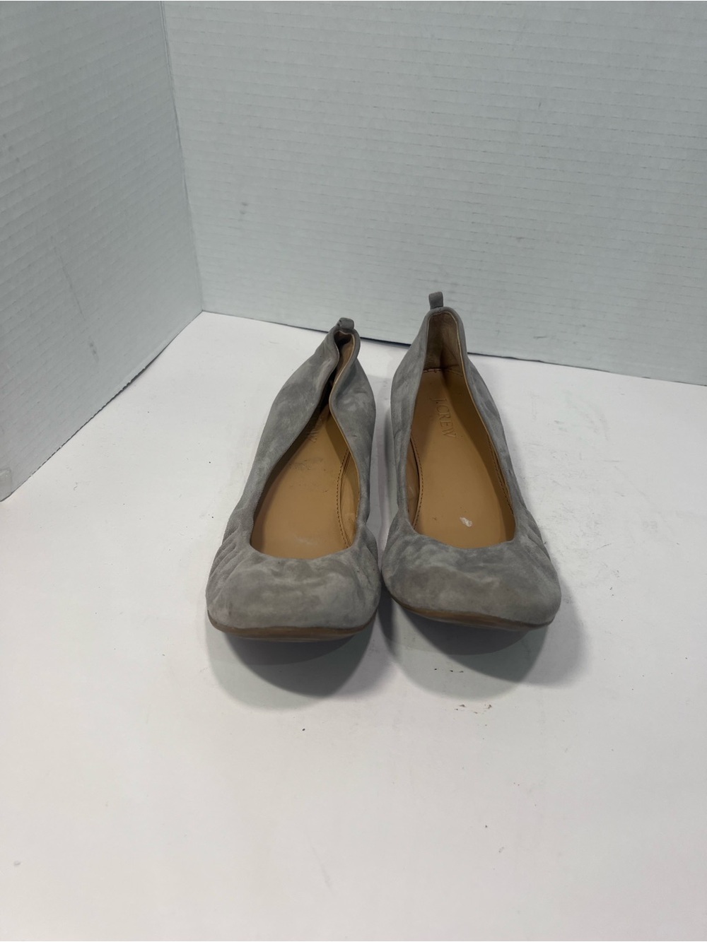 J. Crew Gray Suede Ballet Flats - Picture 2 of 6